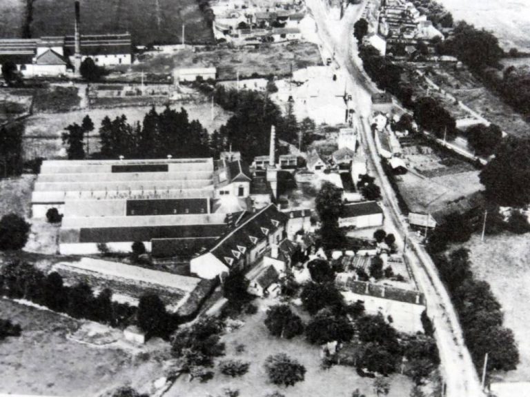 vue aérienne usine de MDP